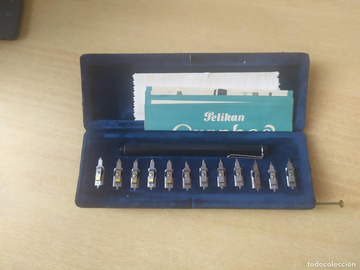 pequeña caja de plástico pelikan graphos con 5 - Compra venta en  todocoleccion