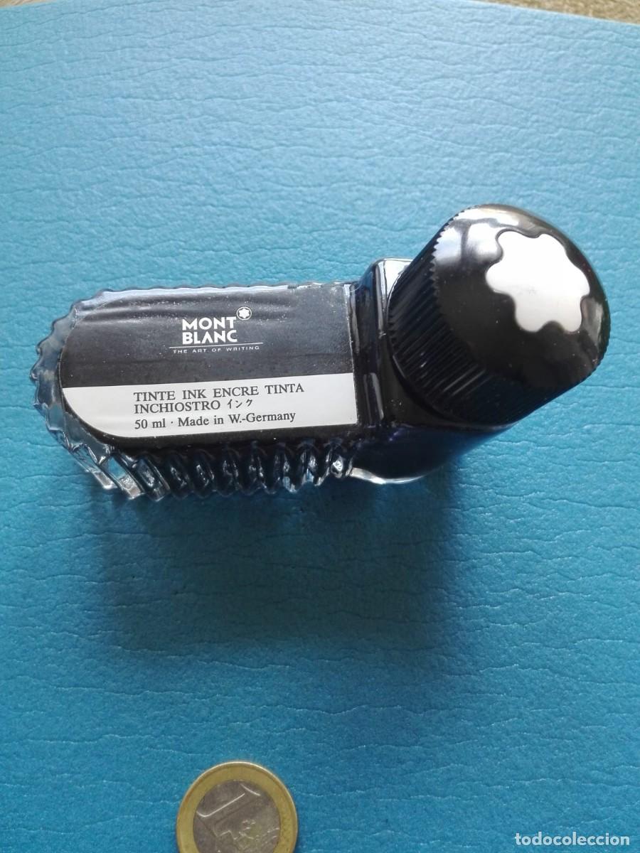 Escriban&iacute;a: TINTERO MONTBLANC - TINTA NEGRA - 50 ml - Foto 1