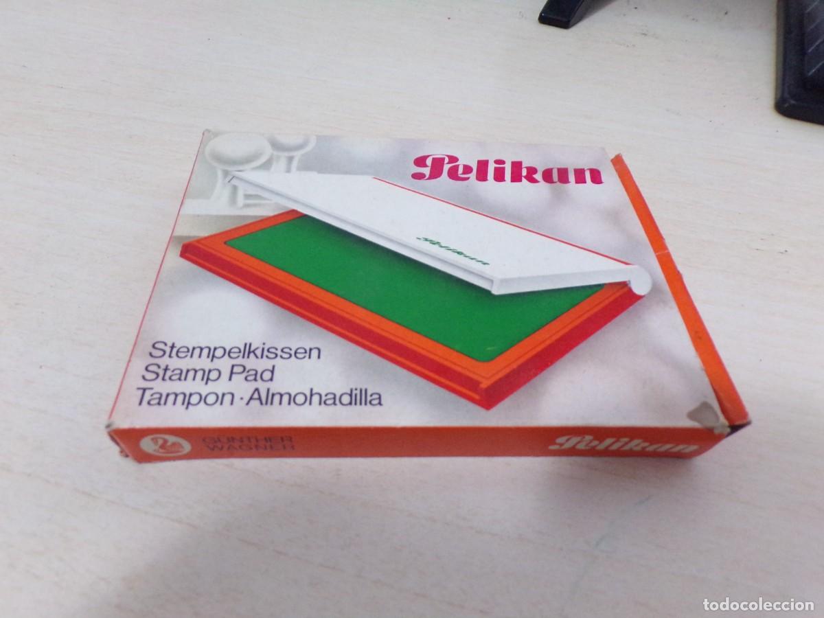 Escriban&iacute;a: ESTAMOS LIQUIDANDO. ALMOHADILLA PELIKAN VERDE - Foto 4