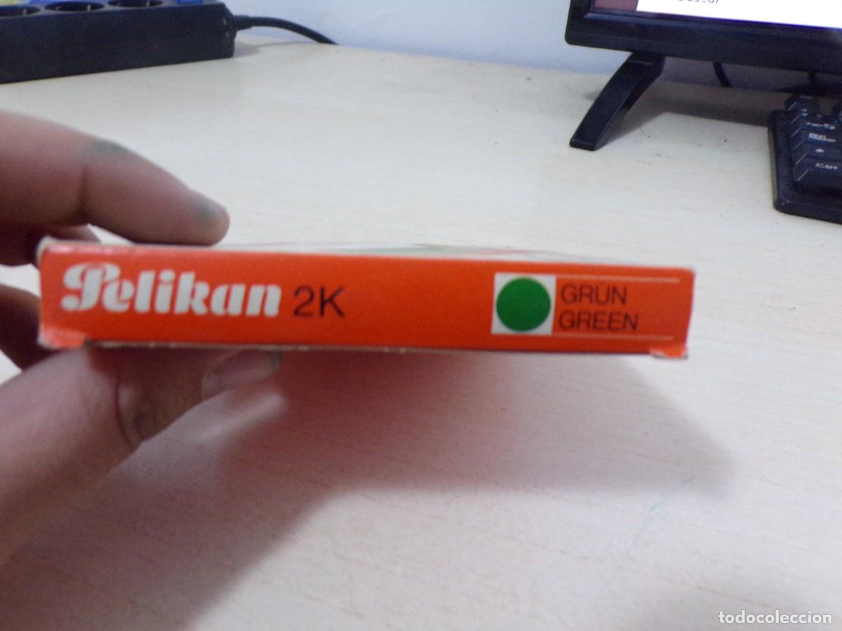 Escriban&iacute;a: ESTAMOS LIQUIDANDO. ALMOHADILLA PELIKAN VERDE - Foto 7