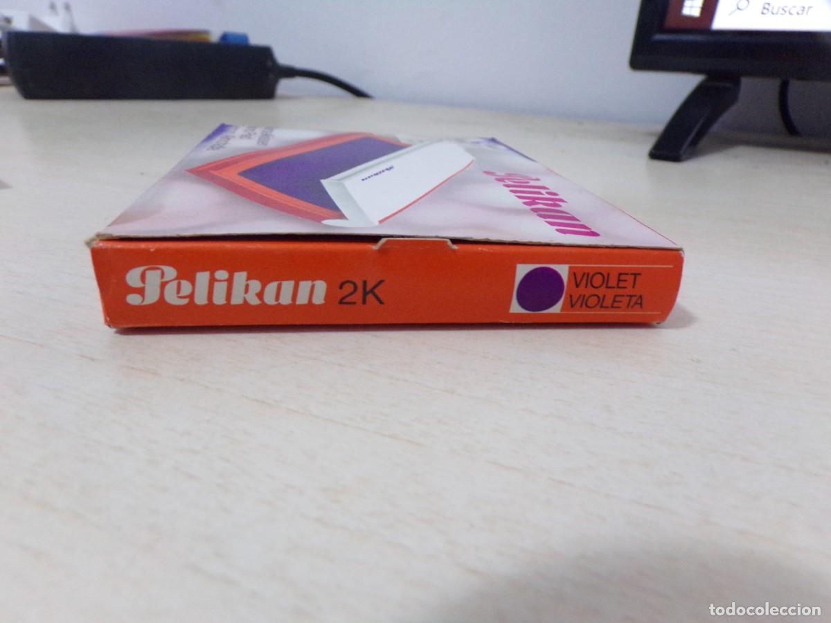 Escriban&iacute;a: ESTAMOS LIQUIDANDO. ALMOHADILLA PELIKAN VIOLETA - Foto 6