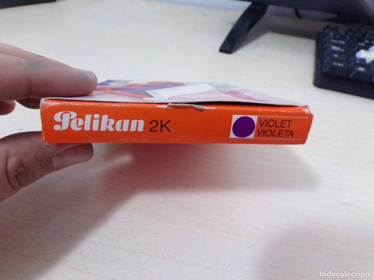 Escriban&iacute;a: ESTAMOS LIQUIDANDO. ALMOHADILLA PELIKAN VIOLETA - Foto 6