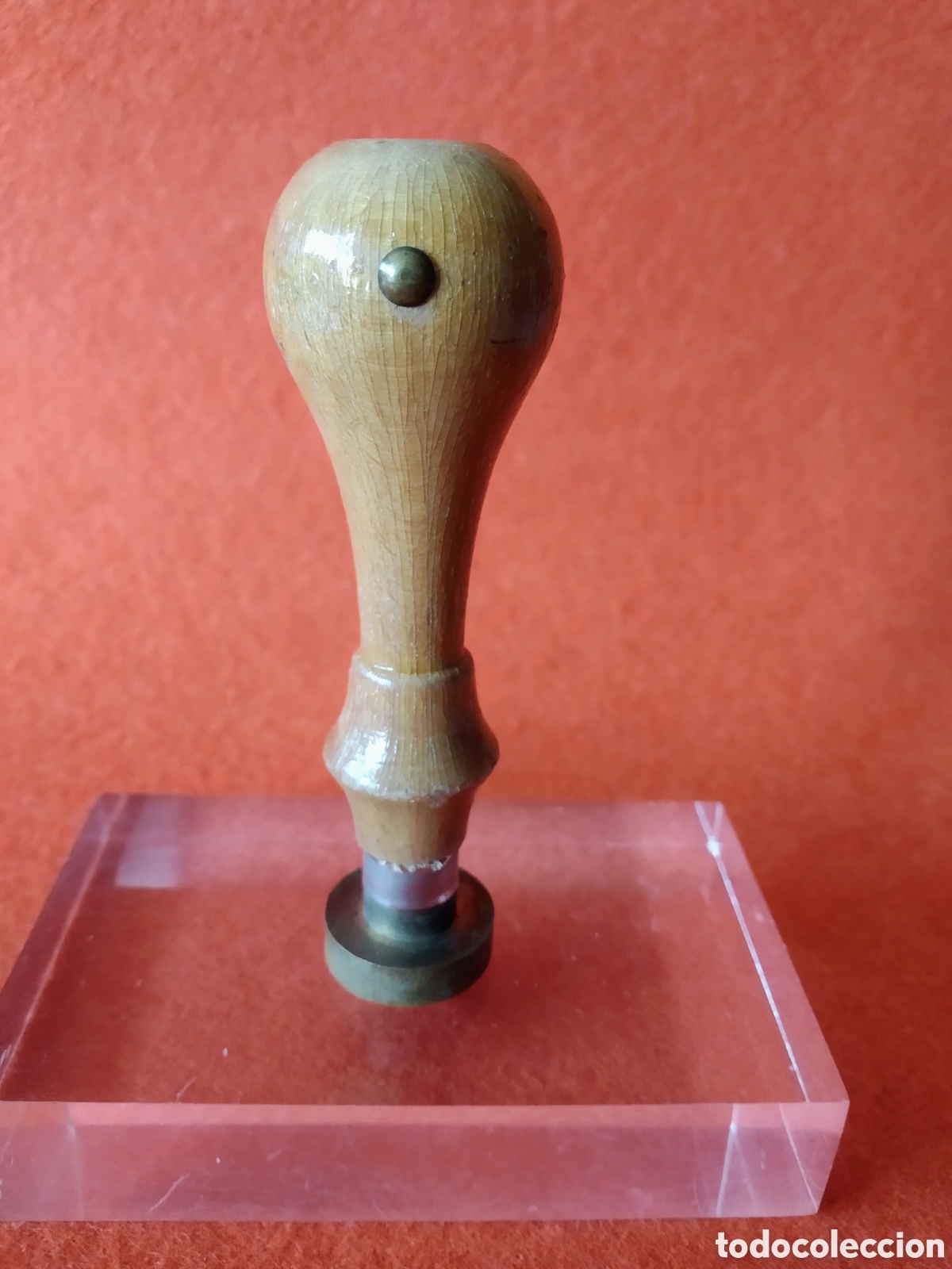 Escriban&iacute;a: SELLO DE LACRE CON CABEZA DE RINOCERONTE - Foto 1