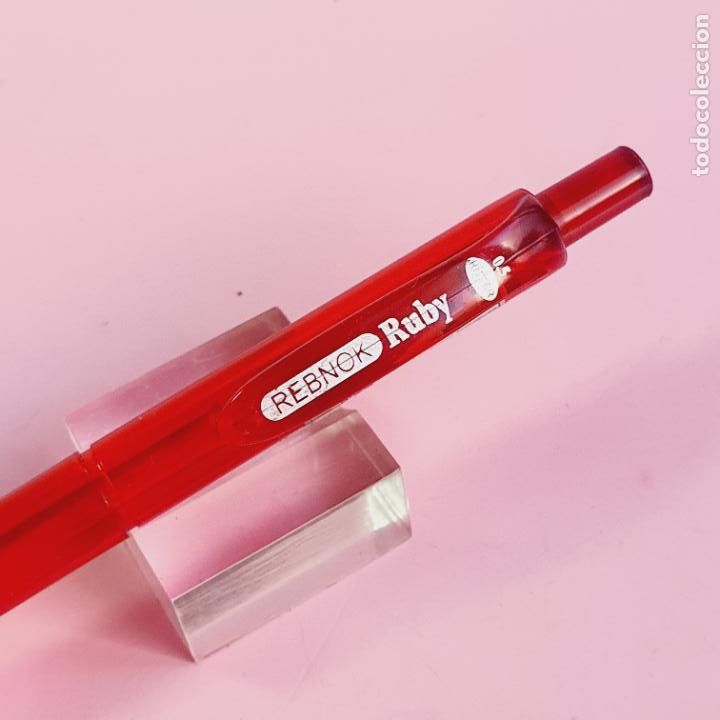Escriban&iacute;a: PORTAMINAS-RITTER 0,5 MM-GERMANY(REBNOK.RUBY)-ROJO TRANSLUCENT- - Foto 3