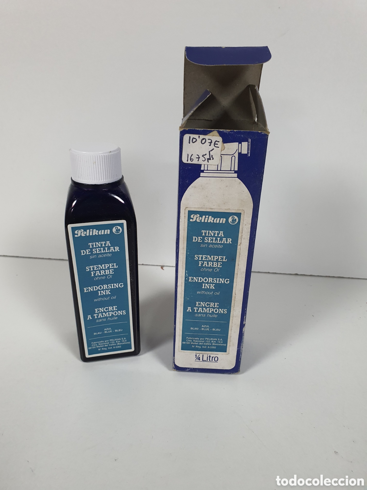 Escriban&iacute;a: Tinta sellar pelikan - Foto 1