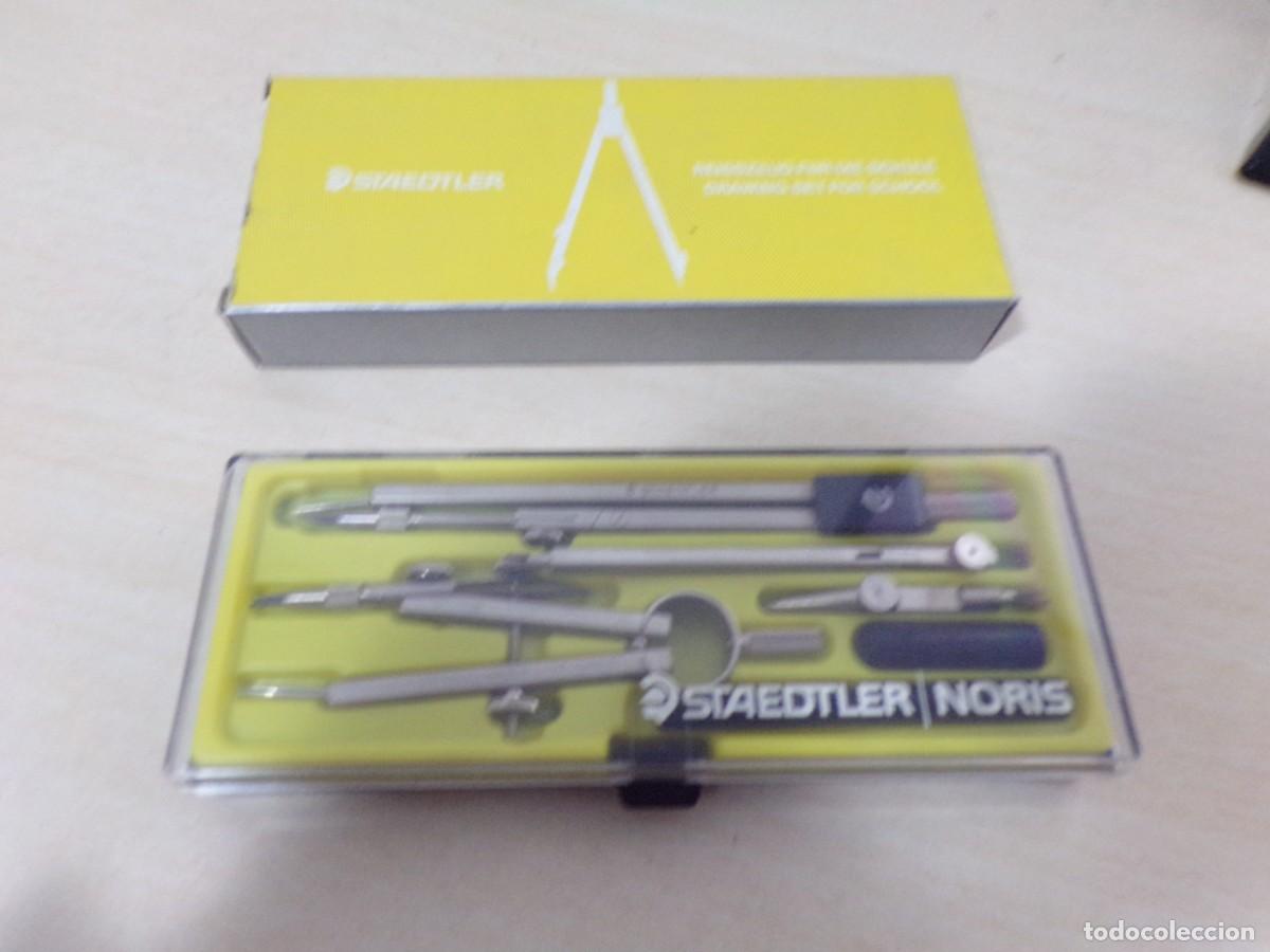 Escriban&iacute;a: ESTAMOS LIQUIDANDO. ESTUCHE COMPAS STAEDTLER NORIS 559 04 - Foto 1