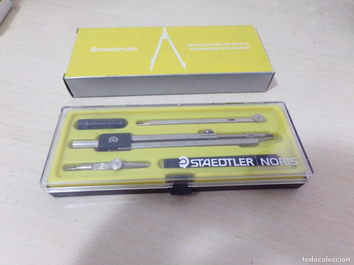 Escriban&iacute;a: ESTAMOS LIQUIDANDO. ESTUCHE COMPAS STAEDTLER NORIS 559 01 - Foto 1