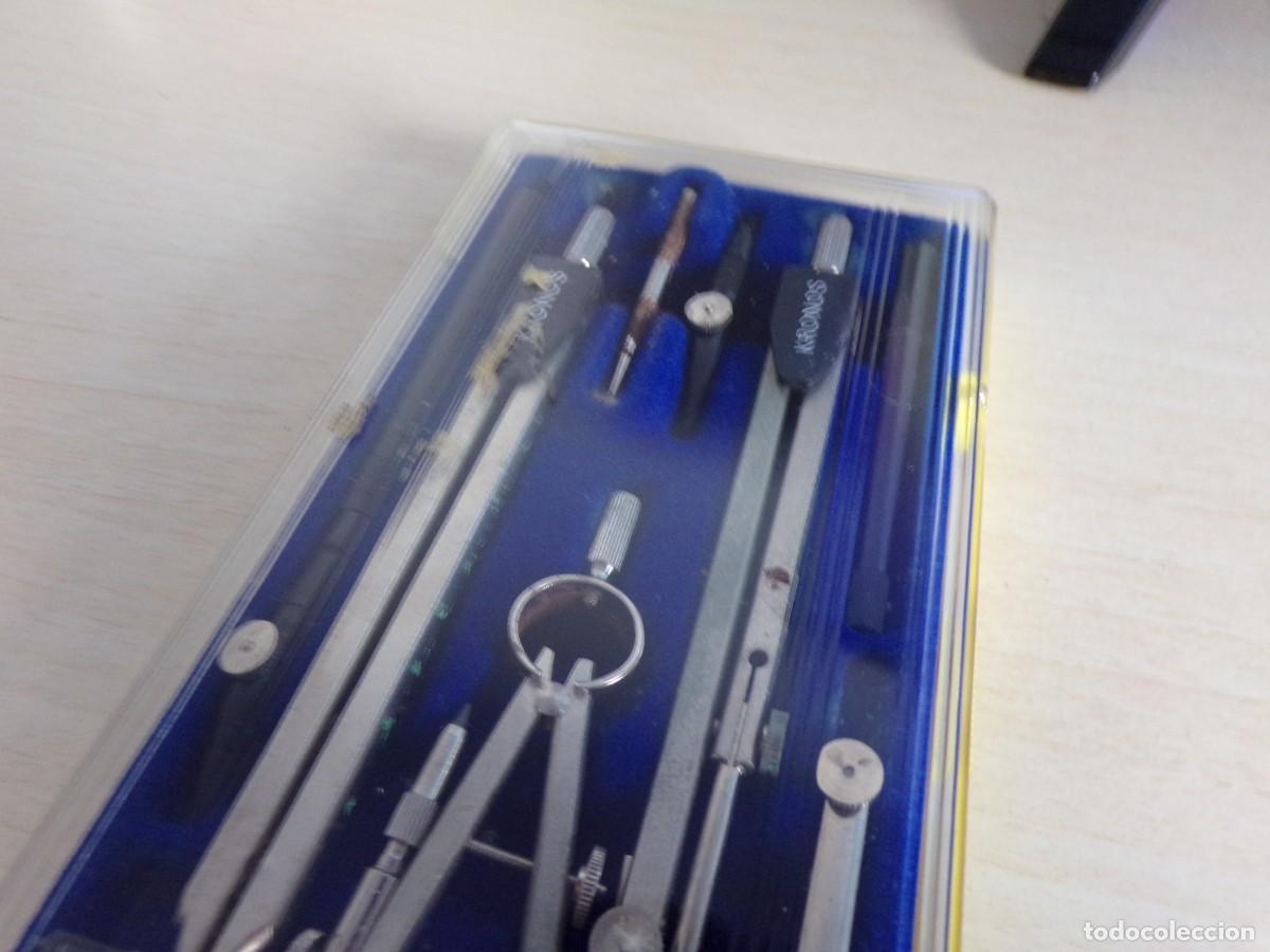 Escriban&iacute;a: ESTAMOS LIQUIDANDO. ESTUCHE DE COMPAS - KRONOS ART. 309 - Foto 2