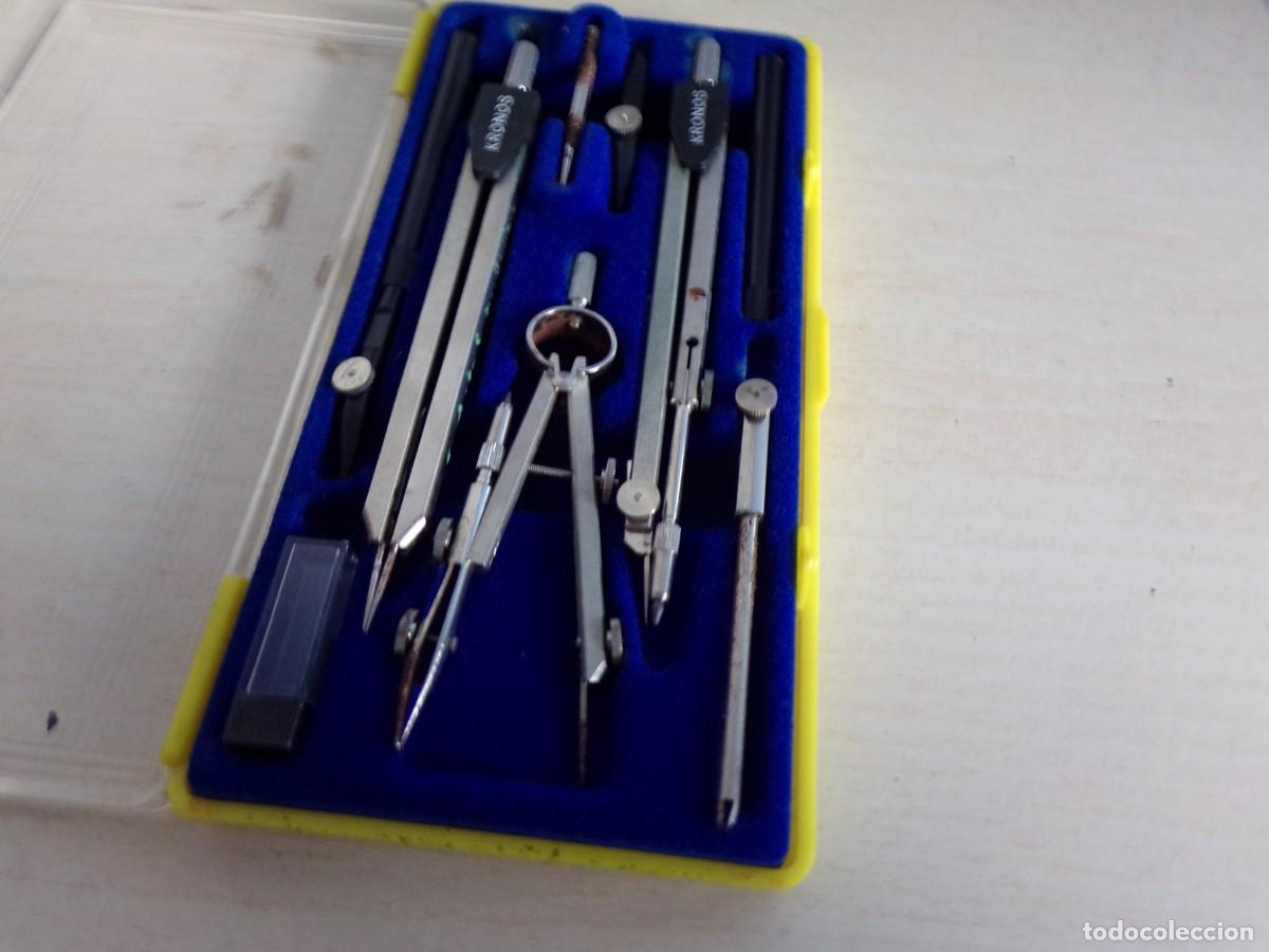 Escriban&iacute;a: ESTAMOS LIQUIDANDO. ESTUCHE DE COMPAS - KRONOS ART. 309 - Foto 3