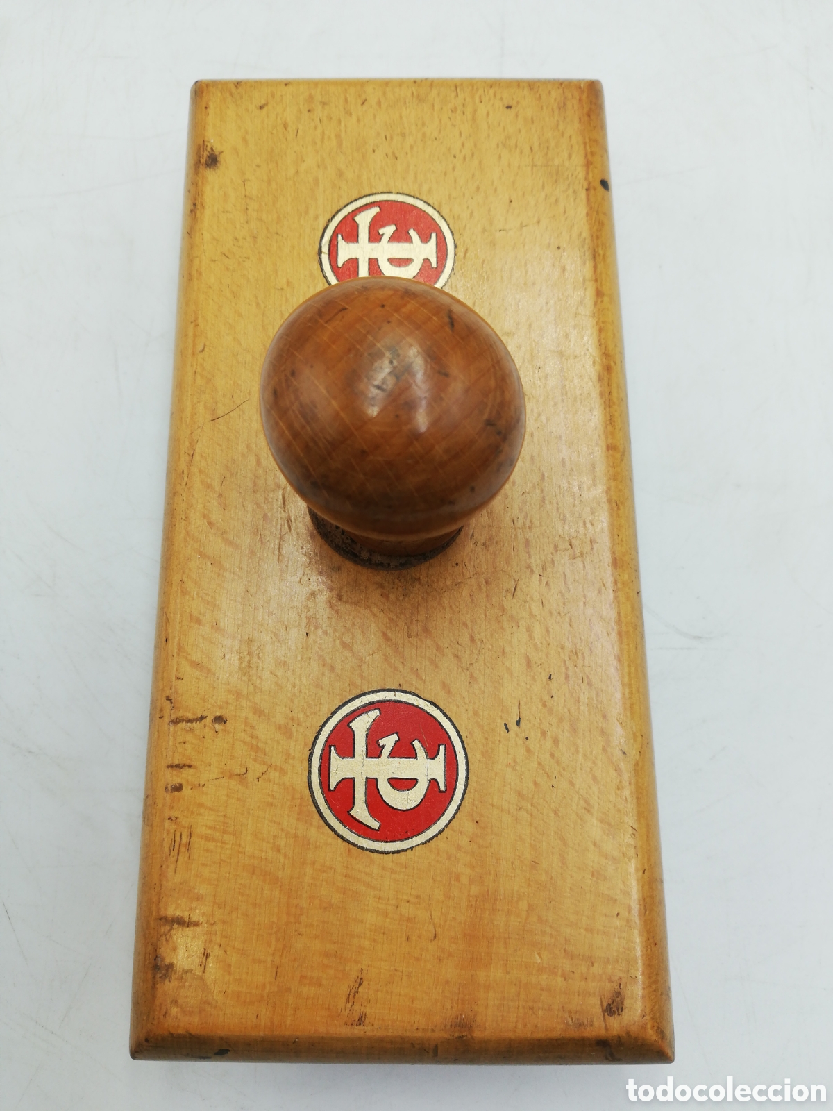 Escriban&iacute;a: Secante de madera con mango en madera. - Foto 2