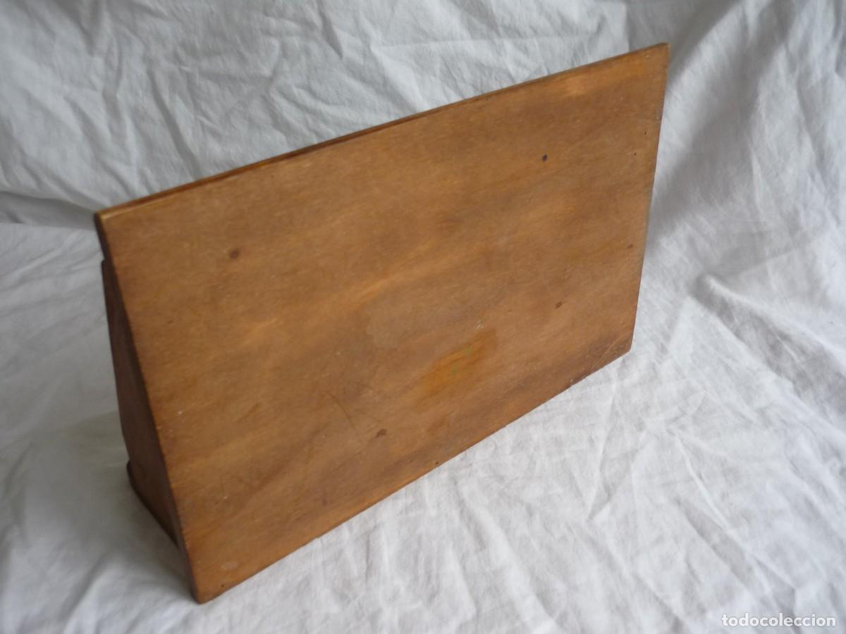 Escriban&iacute;a: Escritorio de madera tangente - Foto 10