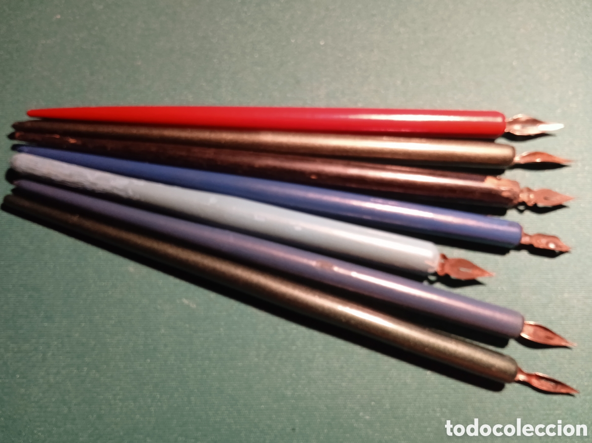 Escriban&iacute;a: SIETE PLUMINES CON SUS PLUMILLAS - Foto 1