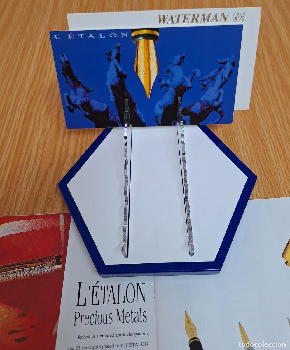 Escriban&iacute;a: Expositor Waterman para Plumas L&Eacute;talon-Paris - Foto 4