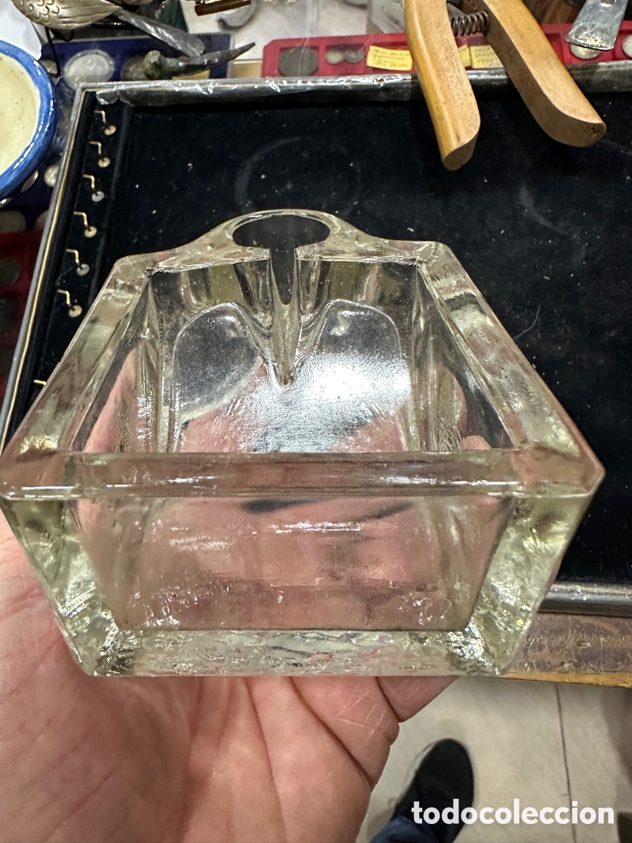 Escriban&iacute;a: Bonito tintero en Cristal - Foto 3
