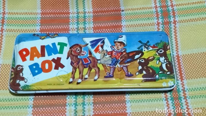 Escriban&iacute;a: ANTIGUA CAJA DE ACUARELAS - Foto 3