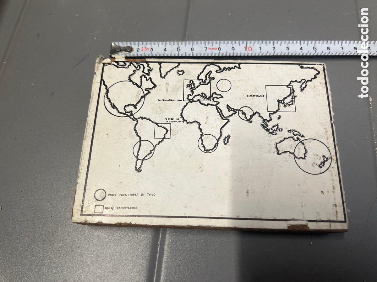 Escriban&iacute;a: T5/12/13. ANTIGUO MOLDE DE IMPRENTA - Foto 1