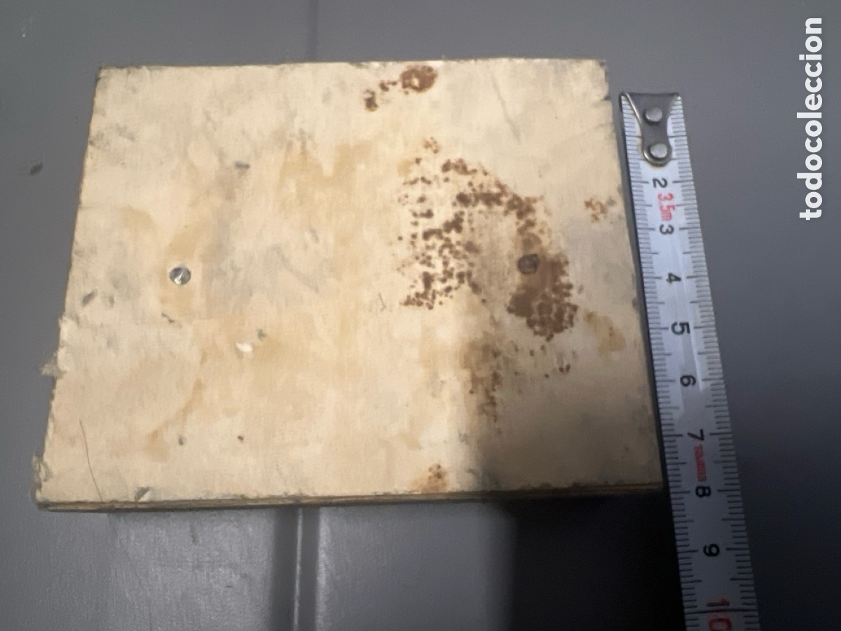 Escriban&iacute;a: T5/12/15. ANTIGUO MOLDE DE IMPRENTA - Foto 3