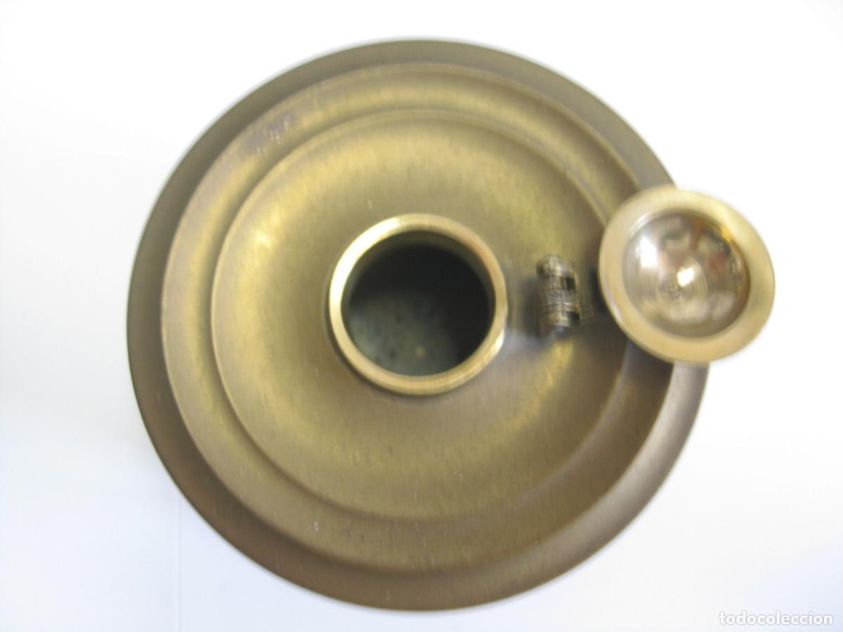 Escriban&iacute;a: TINTERO DE BRONCE 9CMS DI&Aacute;METRO Y 6 CMS ALTURA. PERFECTO - Foto 2