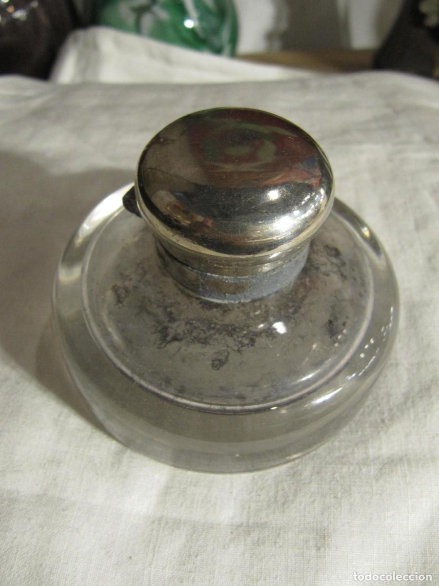 Escriban&iacute;a: TINTERO DE CRISTAL DE LOS A&Ntilde;OS 20 - Foto 1