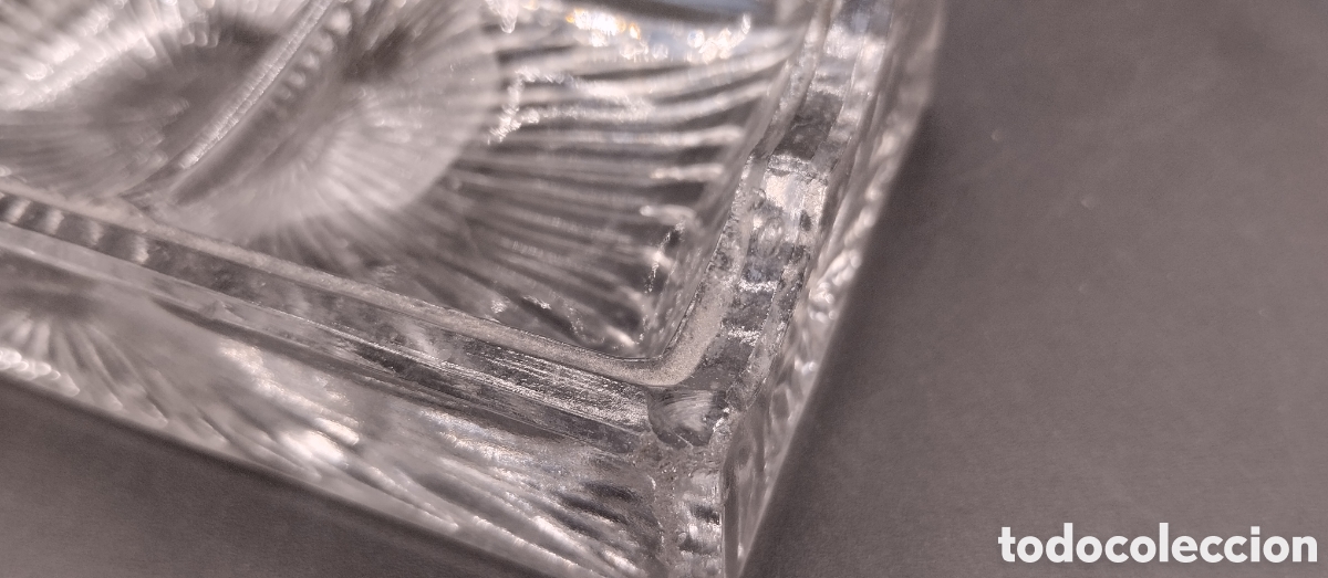 Escriban&iacute;a: Recipiente escritorio en cristal de molde. - Foto 3