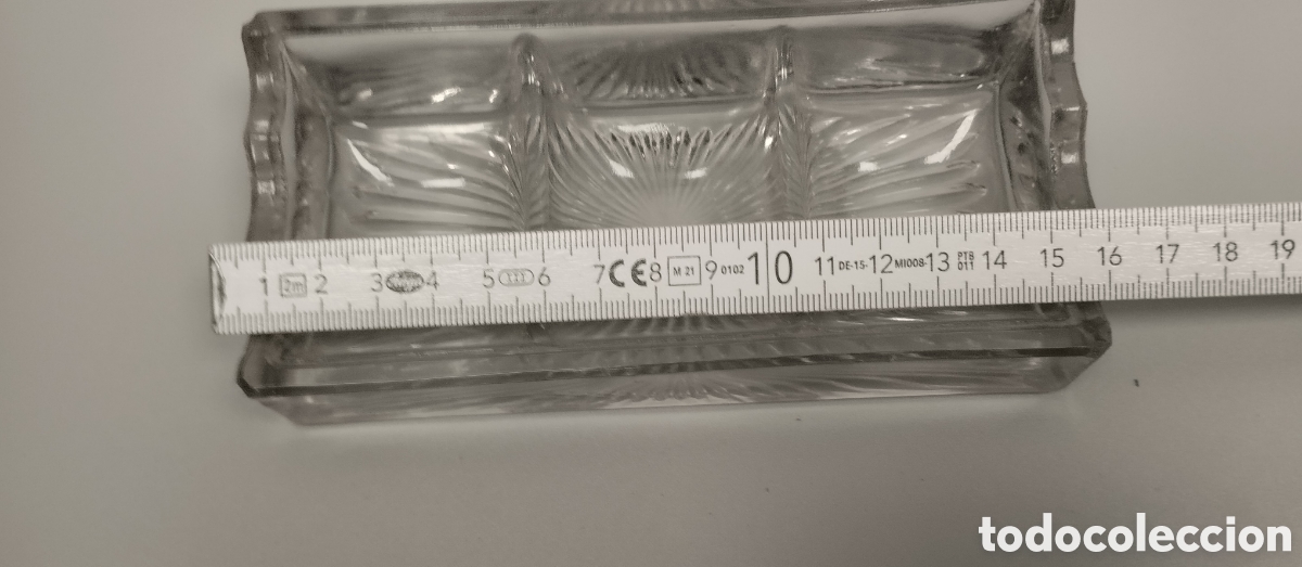 Escriban&iacute;a: Recipiente escritorio en cristal de molde. - Foto 7