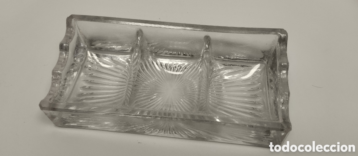 Escriban&iacute;a: Recipiente escritorio en cristal de molde. - Foto 1