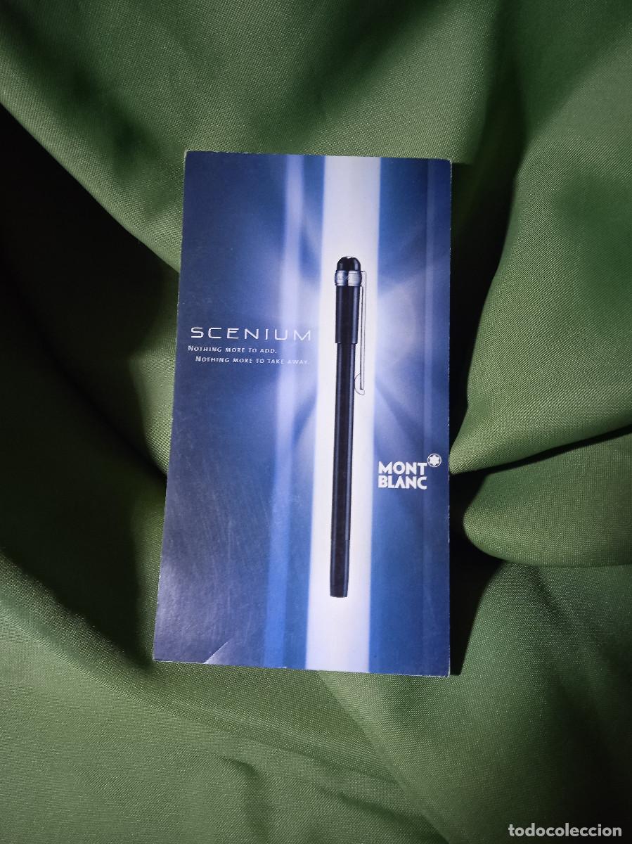 Escriban&iacute;a: **MONTBLANC ,SCENIUN ** - CATAL REF-39 DATO - Foto 1