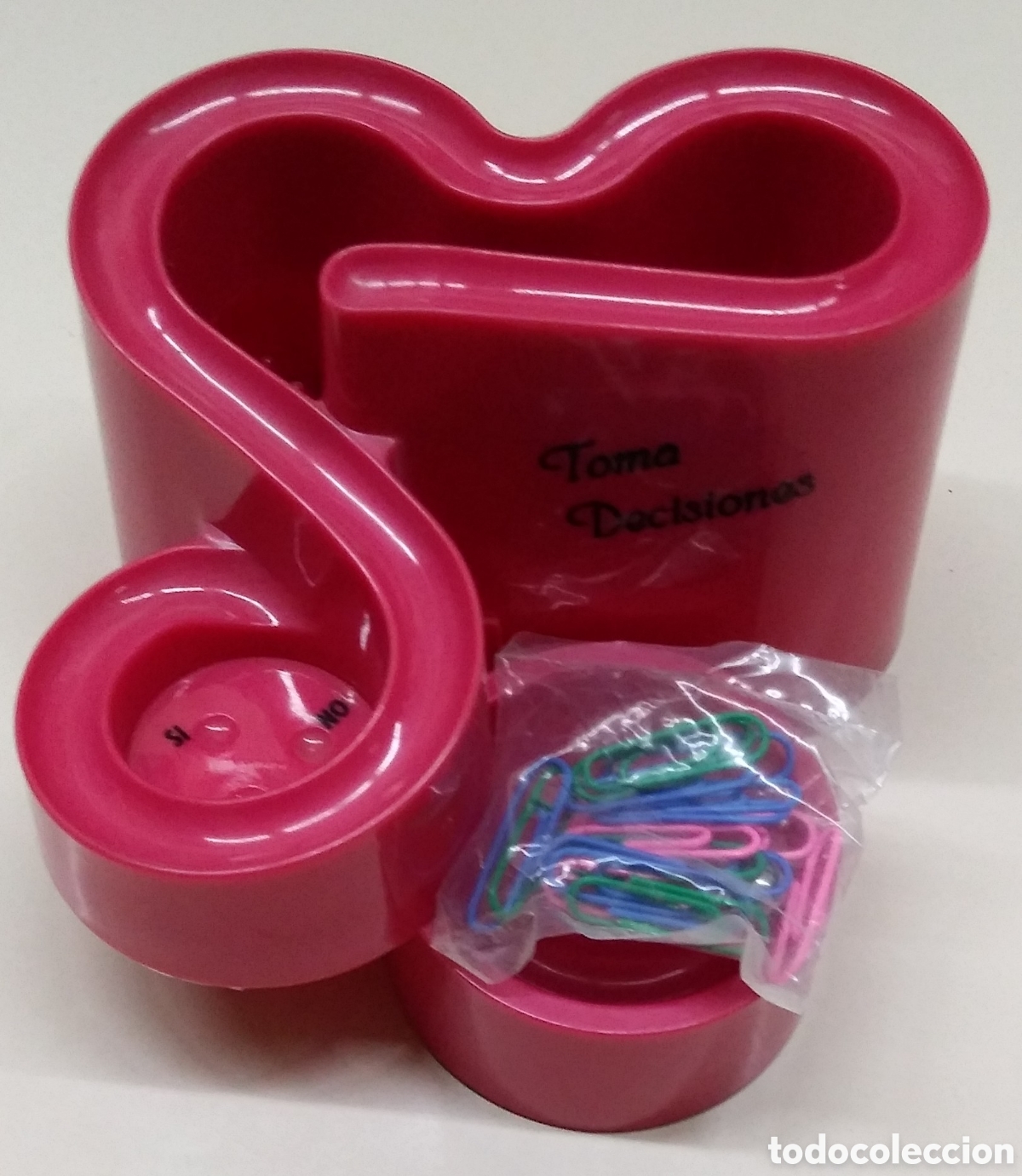 Escriban&iacute;a: Bote para l&aacute;pices+ clips de colores - Foto 2