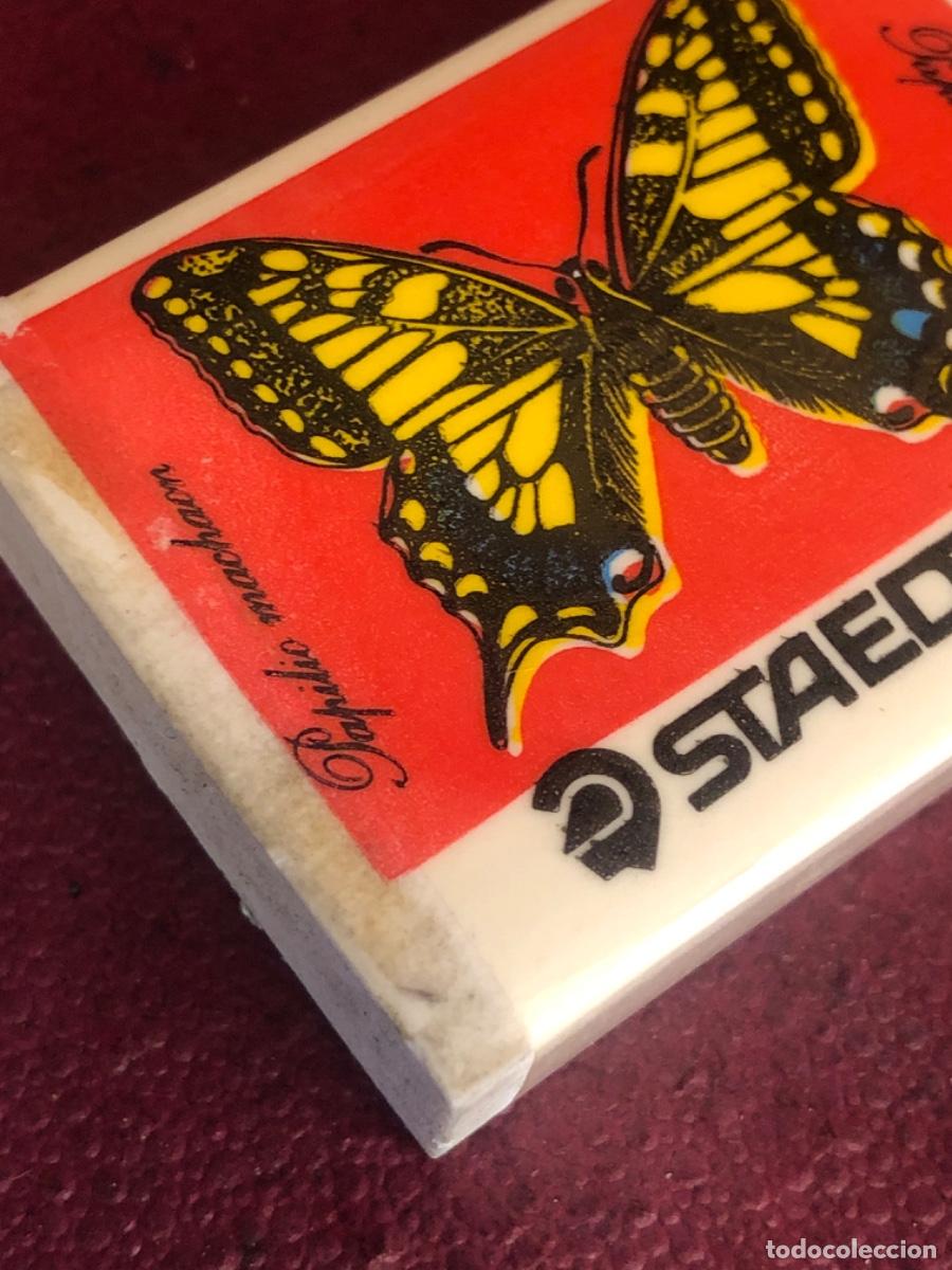 Escriban&iacute;a: Goma de borrar Staedtler. Mariposa. - Foto 5