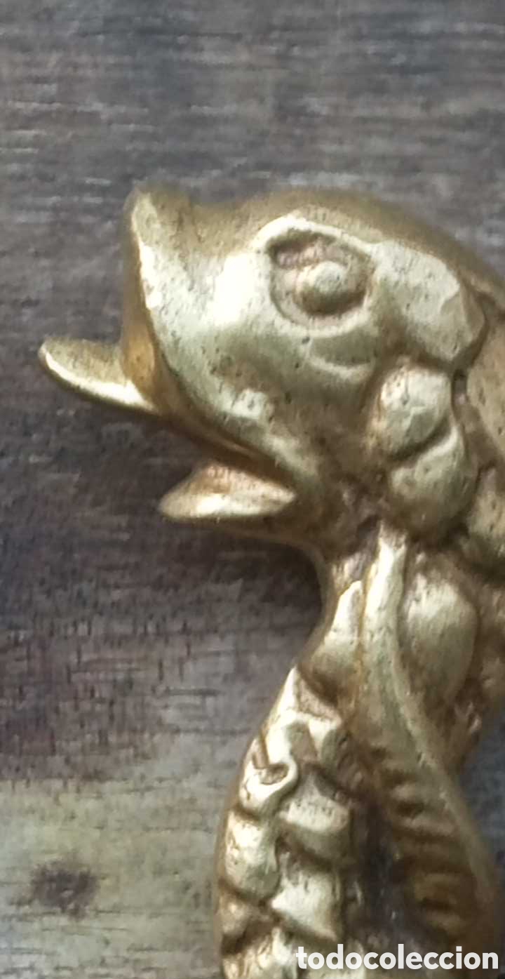 Escriban&iacute;a: ABRECARTAS BRONCE MACIZO. - Foto 12