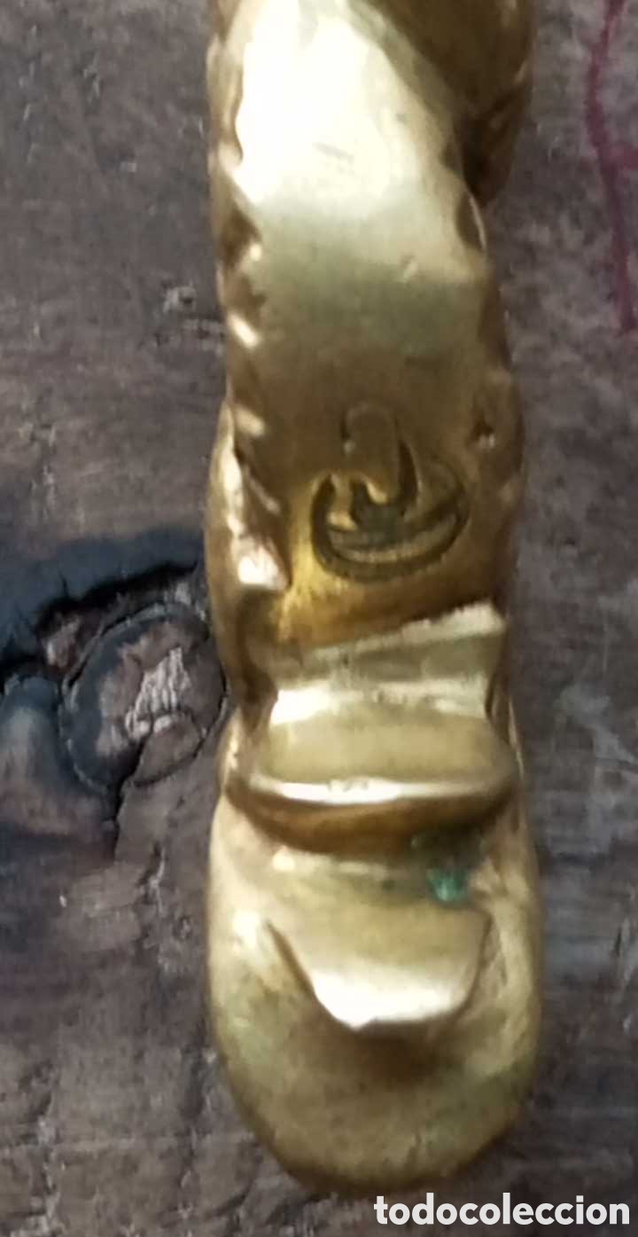 Escriban&iacute;a: ABRECARTAS BRONCE MACIZO. - Foto 9