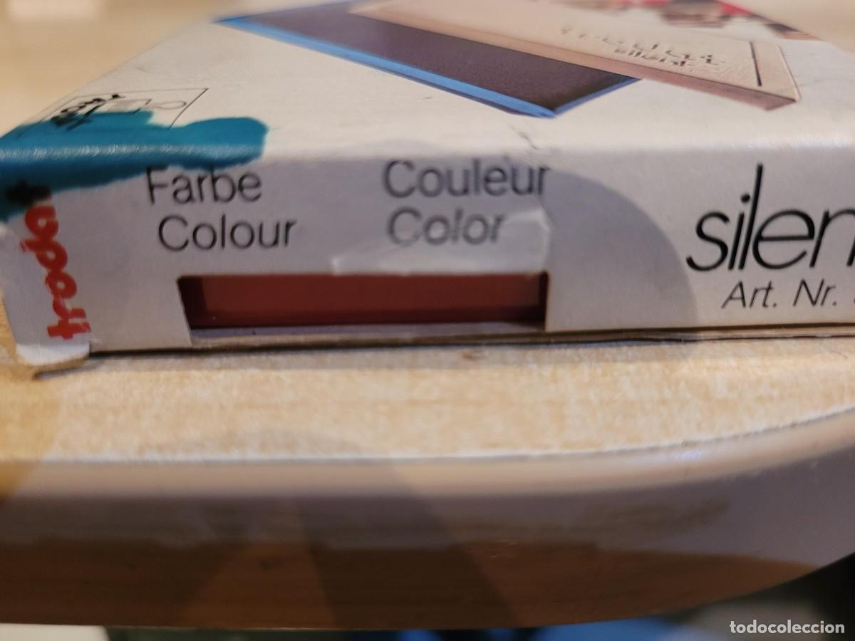 Escriban&iacute;a: Tampon antiguo de tinta color rojo - Foto 2