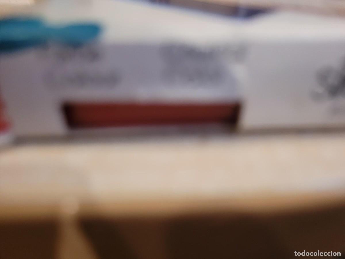 Escriban&iacute;a: Tampon antiguo de tinta color rojo - Foto 5