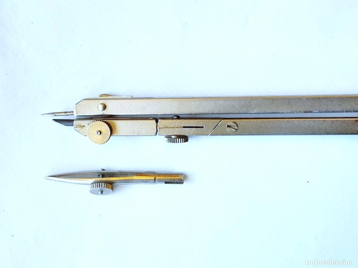 Escriban&iacute;a: COMPAS ROTRING REF SO214320 GRANATE A&Ntilde;OS 80 90 - Foto 8