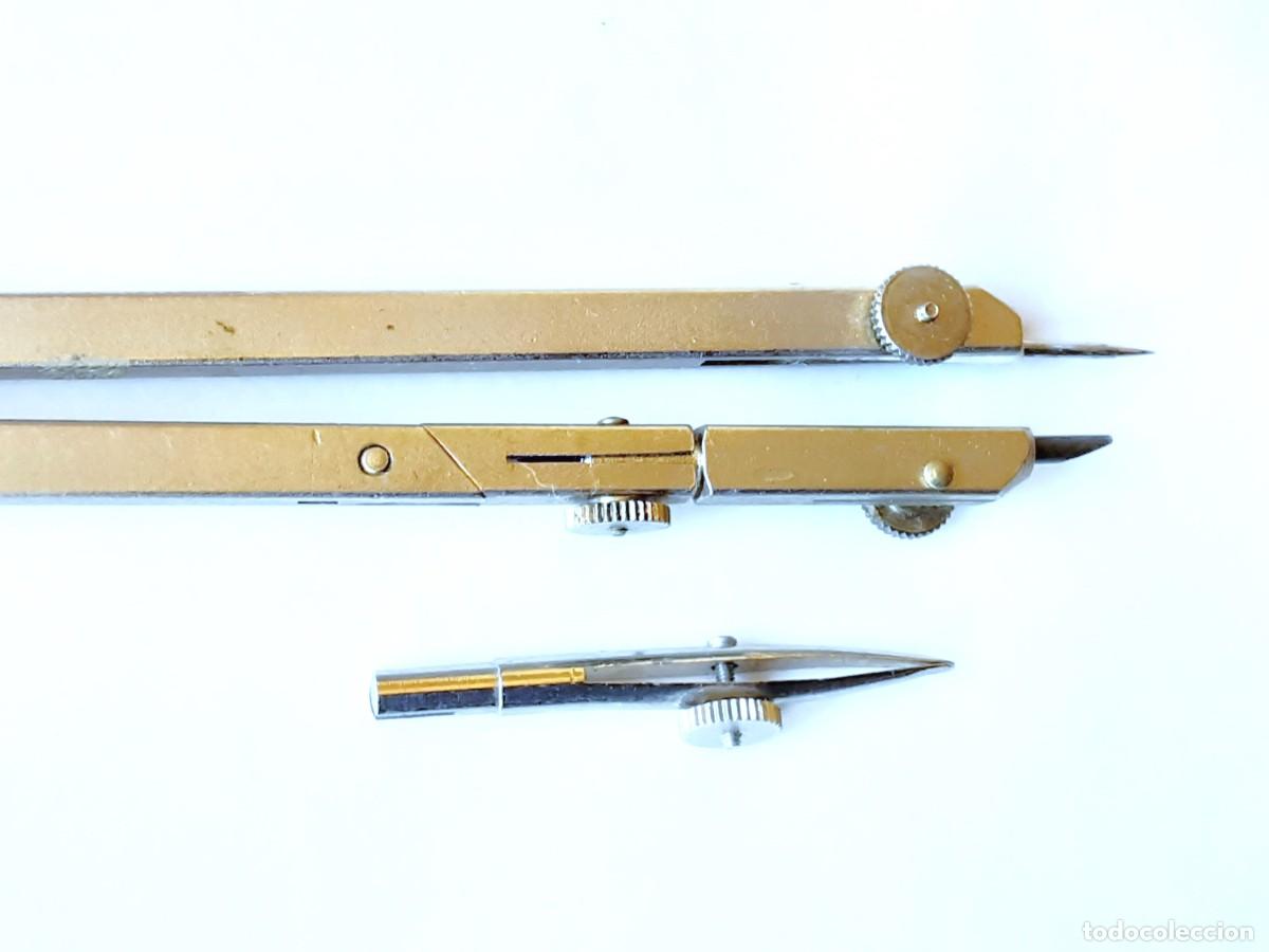 Escriban&iacute;a: COMPAS ROTRING REF SO214320 GRANATE A&Ntilde;OS 80 90 - Foto 10