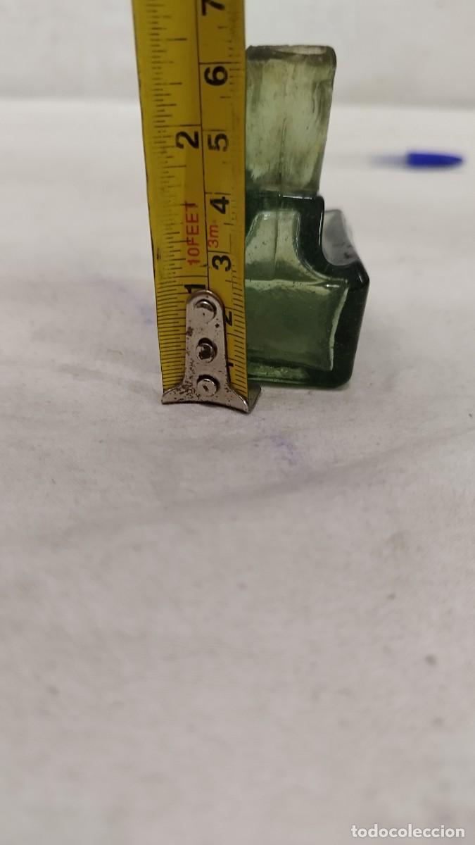 Escriban&iacute;a: Antiguo tintero de cristal - Foto 8