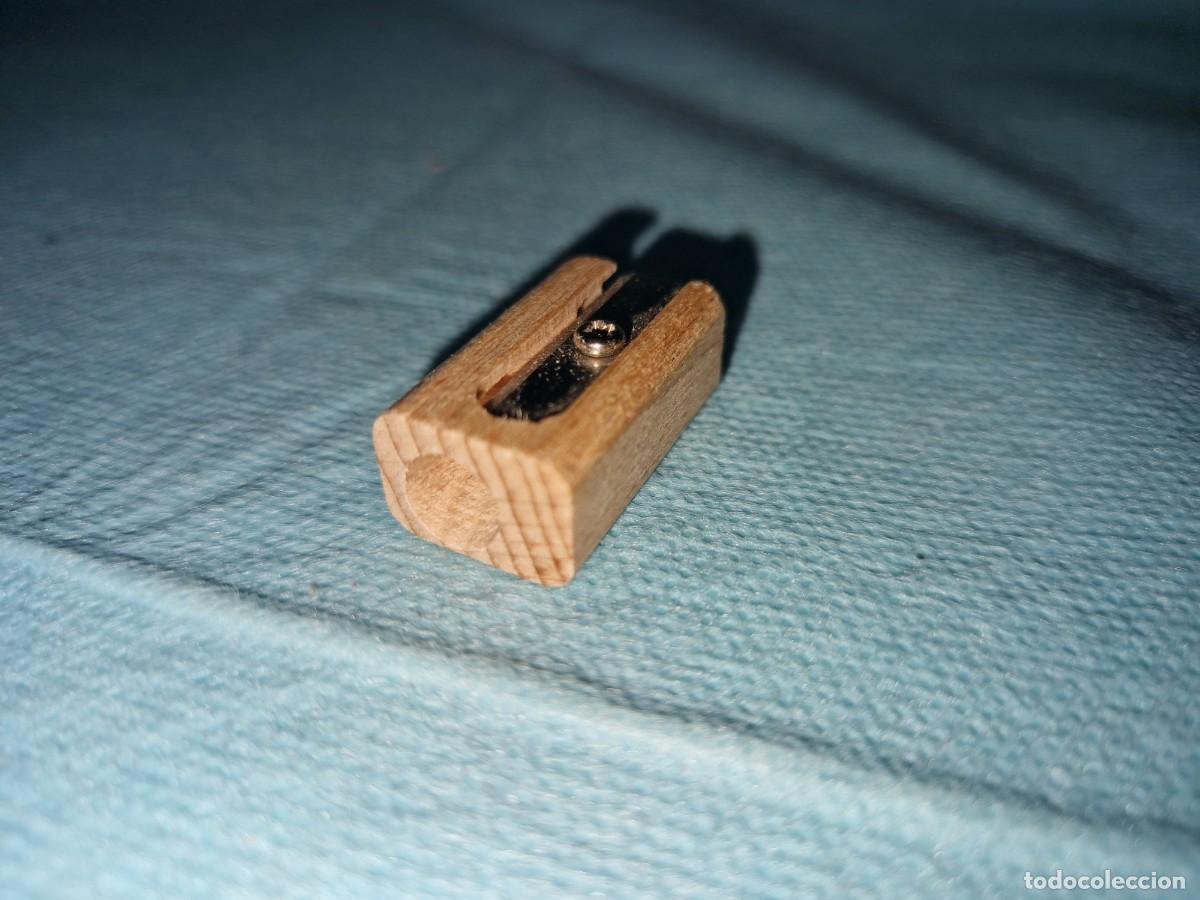Escriban&iacute;a: SACAPUNTAS DE MADERA - Foto 1