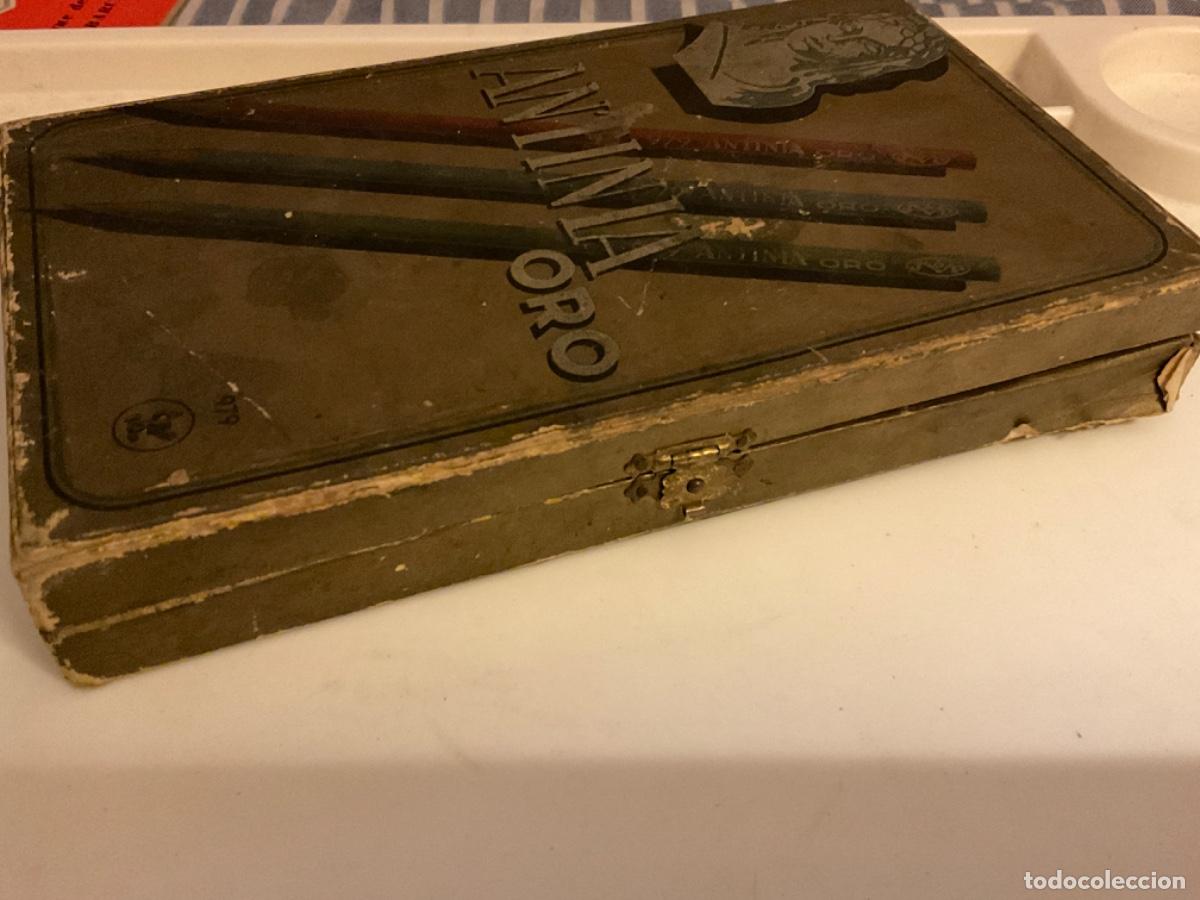 Escriban&iacute;a: CAJA DE L&Aacute;PICES ANTINIA ORO 979 VAC&Iacute;A - Foto 4