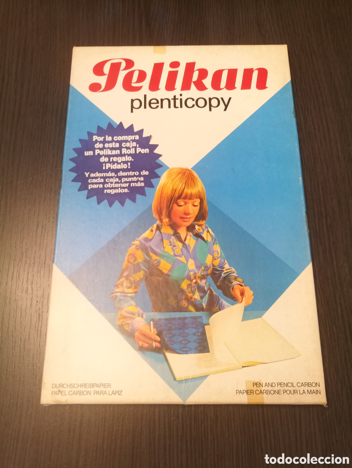 Escriban&iacute;a: Antiguo Papel Carbon PELIKAN PLENTICOPY - Foto 1