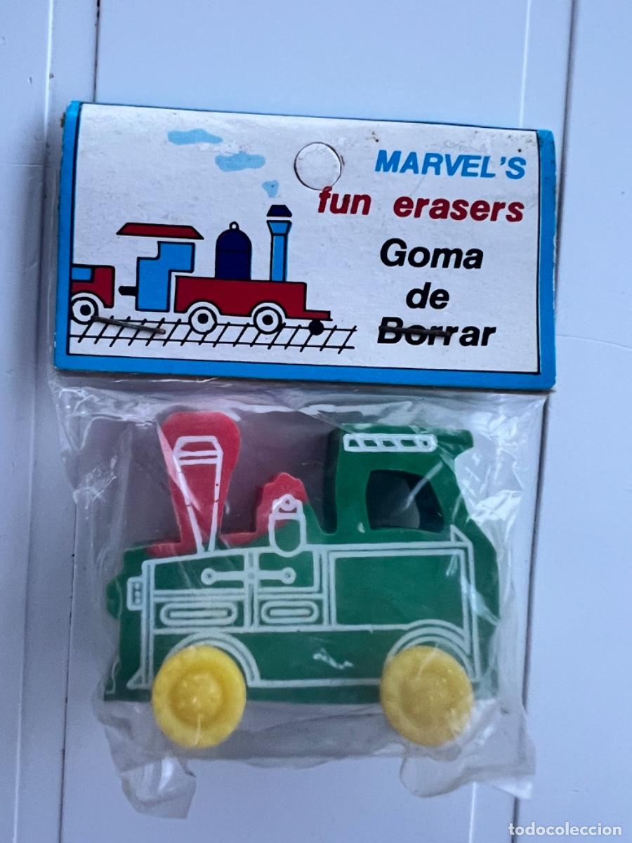 Escriban&iacute;a: GOMA DE BORRAR MARVELS A&Ntilde;OS 80 - Foto 2
