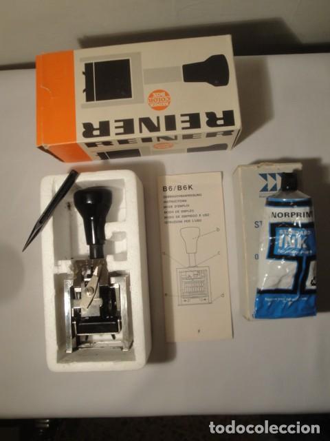 Escriban&iacute;a: Numerador Autom&aacute;tico REINER B6. N&uacute;mero de d&iacute;gitos 6. - Foto 1