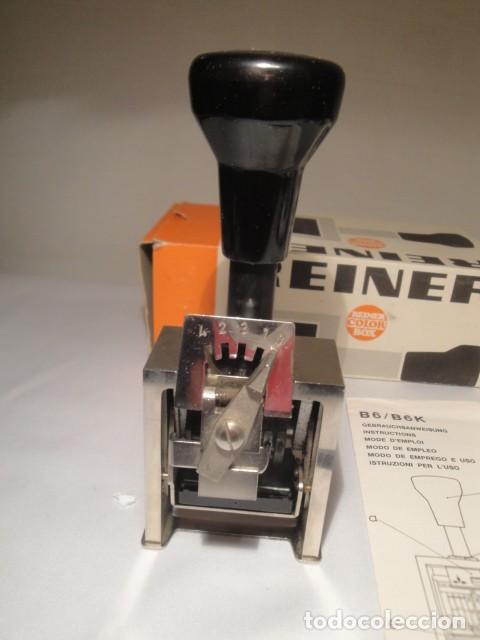 Escriban&iacute;a: Numerador Autom&aacute;tico REINER B6. N&uacute;mero de d&iacute;gitos 6. - Foto 2