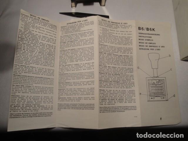 Escriban&iacute;a: Numerador Autom&aacute;tico REINER B6. N&uacute;mero de d&iacute;gitos 6. - Foto 8
