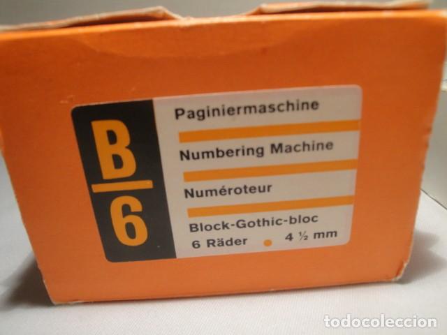 Escriban&iacute;a: Numerador Autom&aacute;tico REINER B6. N&uacute;mero de d&iacute;gitos 6. - Foto 11