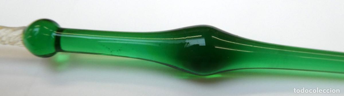 Escriban&iacute;a: ANTIGUA PLUMA DE CRISTAL - Foto 3