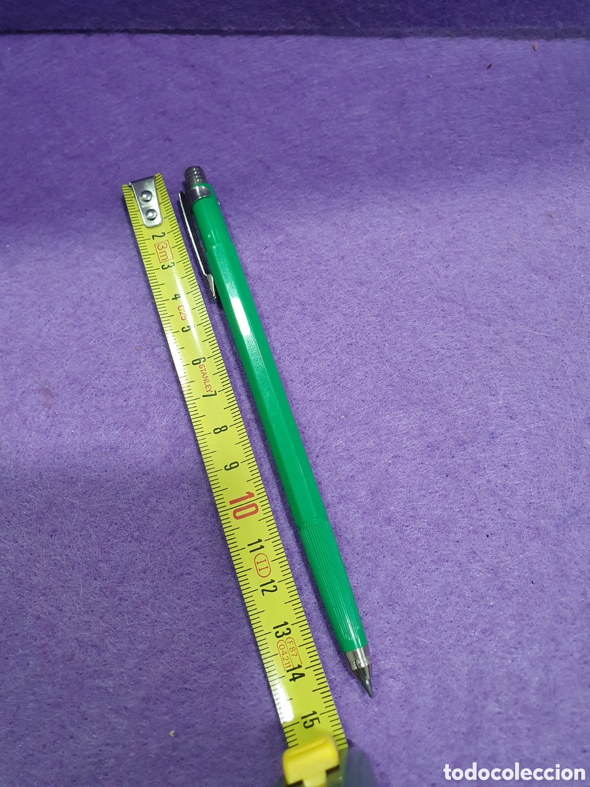Escriban&iacute;a: Portaminas verde vintage. (L84) - Foto 2
