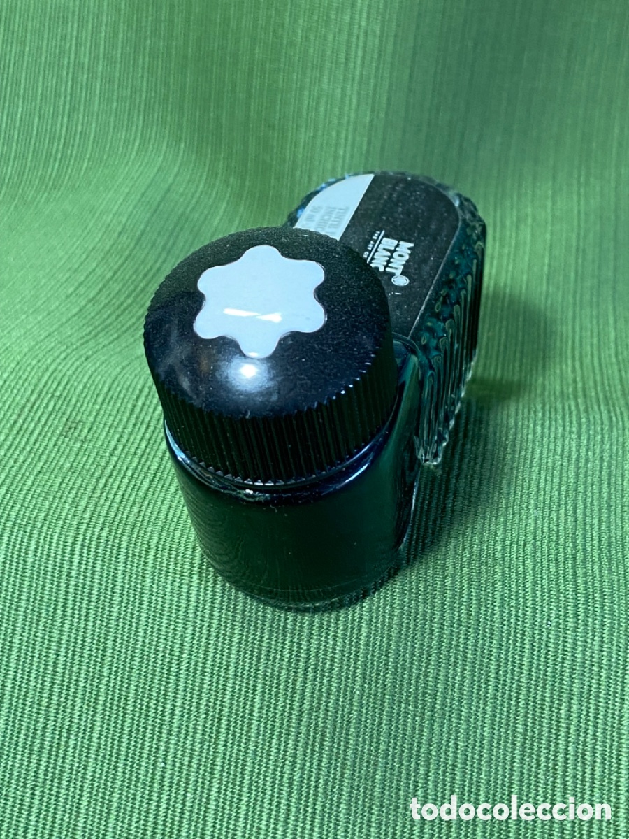 Escriban&iacute;a: Tintero de cristal (tinta) MONTBLANC. - Foto 2