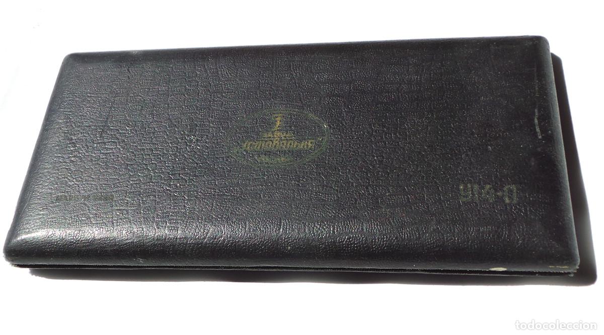 Escriban&iacute;a: ESTUCHE ANTIGUO COMP&Aacute;S DE PRECISI&Oacute;N, CONJUNTO DE DIBUJO. - Foto 1