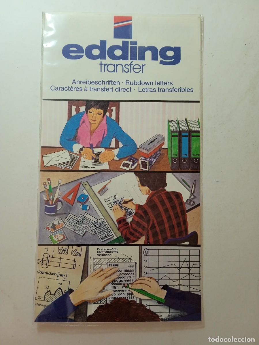 Escriban&iacute;a: LOTE DE 3 L&Aacute;MINAS EDDING TRANSFER REF. 1012 - Foto 2
