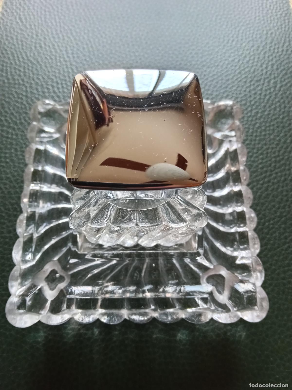 Escriban&iacute;a: Tintero de cristal de roca art dec&oacute; - Foto 1